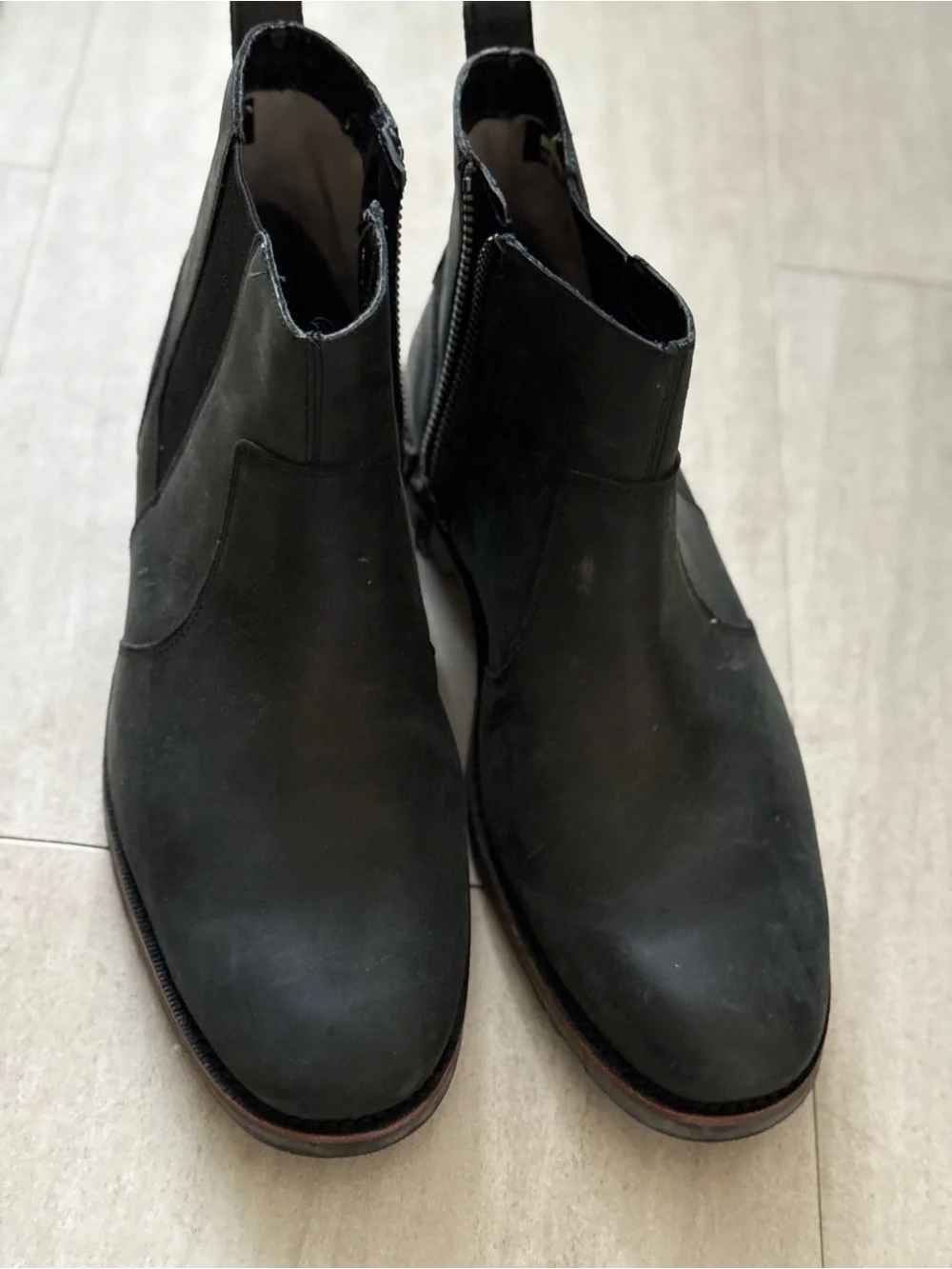 Timberland Black Leather Men's boots